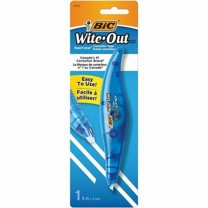 BiC® Wite-Out® Exact Liner™ crayon à correction 675223
