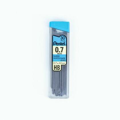 Pentel® Super Hi-Polymer® Recharges de mine de crayon mécanique HB