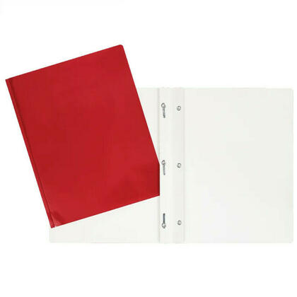 GEO® Couverture de rapport laminée, format lettre, 100 feuilles, fixation à 3 griffes, 1 paquet