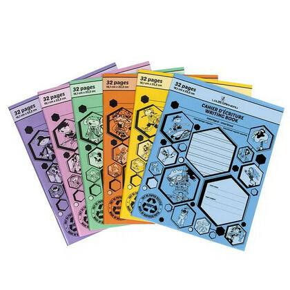Louis Garneau® Cahier d'exercices interligné et pointillé, 32 pages, 9,13" x 7,13", 1 paquet