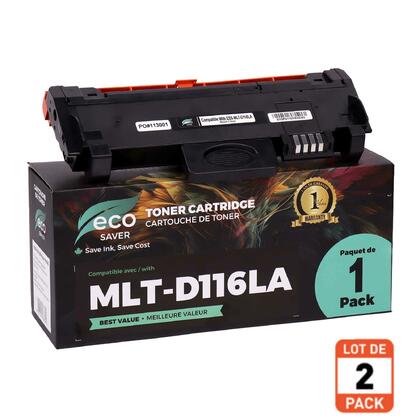 Samsung MLT-D116L SU832A cartouche de toner compatible noire - Eco-saver