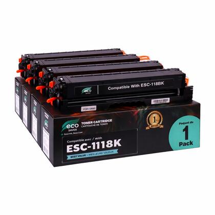 Canon 118 cartouche de toner compatible combo BK/C/M/Y - Eco-Saver