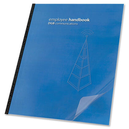 GBC® ClearView® Couvertures présentation Lettre, transparent robuste, 100 / paquet