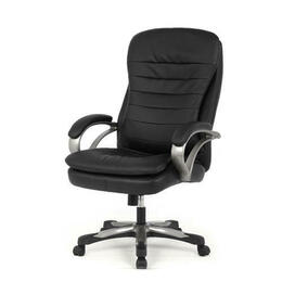 Moustache MOFC 3600 BK Office Chairs Big Tall Executive Office Chair 400 lb Weight Capacity Black Moustache