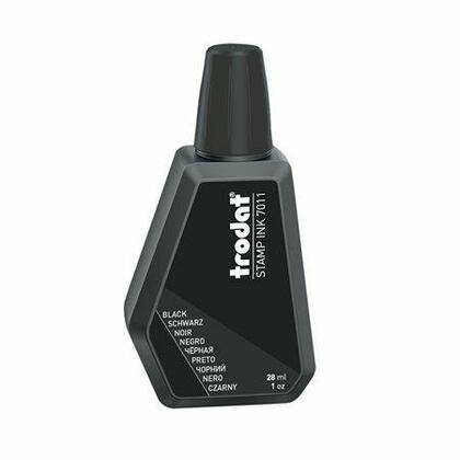 Trodat® Recharge d'encre de qualité supérieure pour tampon encreur, à base d'eau, 28 ml