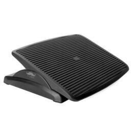 Moustache MOFR F7012 Health and Safety Adjustable Office Ergonomic Footrest Black Moustache