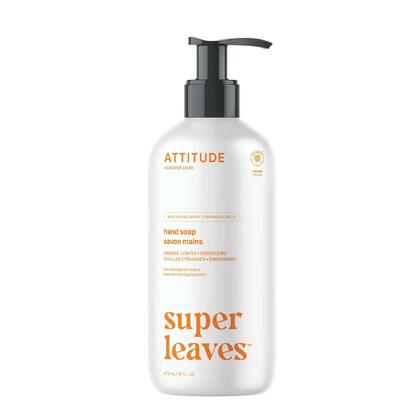 Super leaves™ Savon à mains liquide, Fabriqué au Canada, 473mL - ATTITUDE
