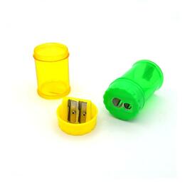 [FC 311 9711] Metal Sharpener   2 Hole With Colored Reservoir