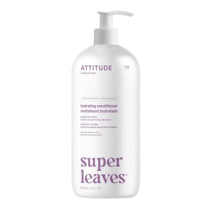 Super leaves™ après-shampoing, flacon pompe, 946 ml - ATTITUDE