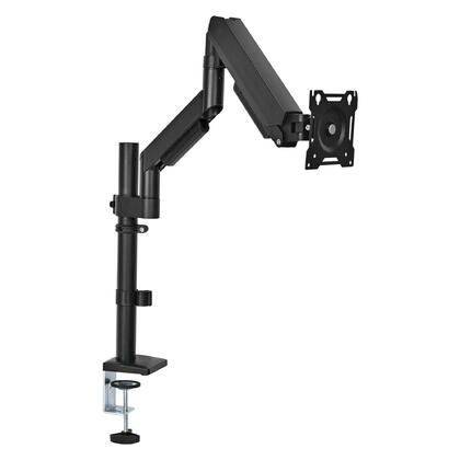 Support de bureau pour moniteur à bras unique à ressort à gaz réglable pour écrans de 17" à 32"