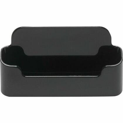 Deflecto® porte-cartes professionnelles comptoir, 1 compartiment, noir