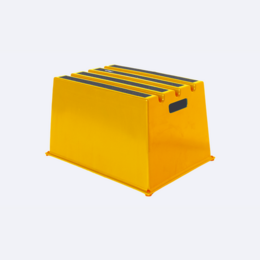 medium plus 4d1ac No Brand Cab ST001 Y Protective Equipment Polyethylene Step Stool 1 Step Yellow