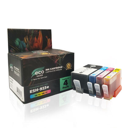 Compatible HP 923e 4K0T0LN 4K0T1LN 4K0T2LN 4K0T3LN cartouche d'encre combo - avec chip - Eco-saver