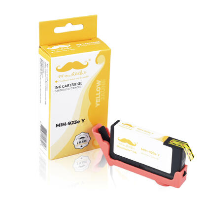 Remanufactured HP 923e 4K0T6LN cartouche d'encre jaune haute capacité - Moustache®