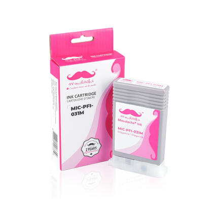 Canon PFI-031M cartouche d'encre compatible magenta avec Tm240 et Tm340(3491C001AA) - Moustache®