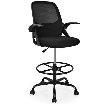 Fauteuil ergonomique assis-debout : soutien lombaire et repose-pieds intégrés - Moustache®