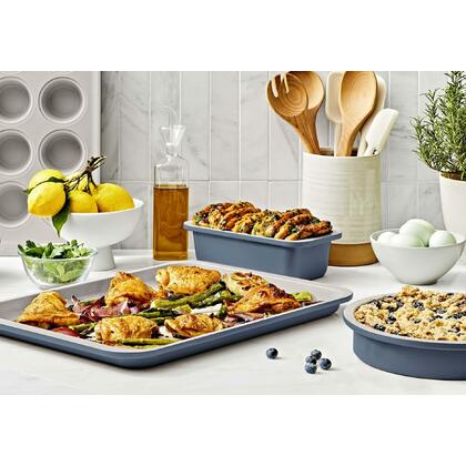 OXO Good Grips Non-Stick Pro Ceramic Coated Metal Bakeware, Storm Blue - OXO