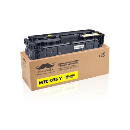 Canon 075 6362C001 cartouche de toner Reconditionné jaune - Moustache®