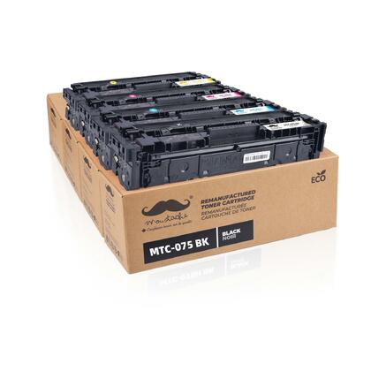 Canon 075 cartouche de toner Reconditionné combo BK/C/M/Y - Moustache®
