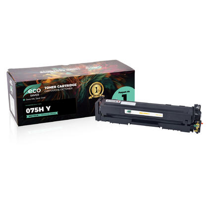 Canon 075H 6366C001 cartouche de toner compatible jaune haute capacité - Eco-Saver