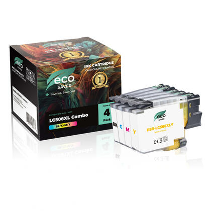 Brother LC506XL cartouche d'encre compatible combo haute capacité BK/C/M/Y - Eco-Saver