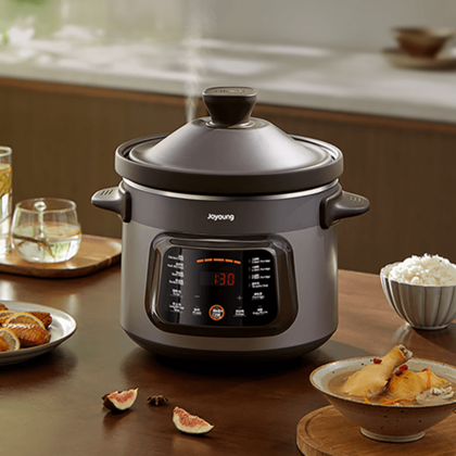 5L Mijoteuse/ Marmite à soupe en argile violette/cocotte électrique pour cuisson lente - JOYOUNG